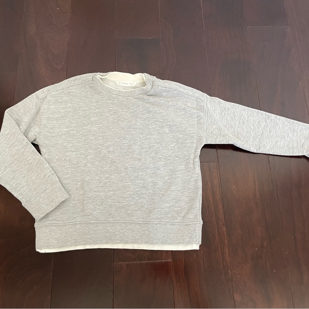 Mango 2 layer sweater, size 7